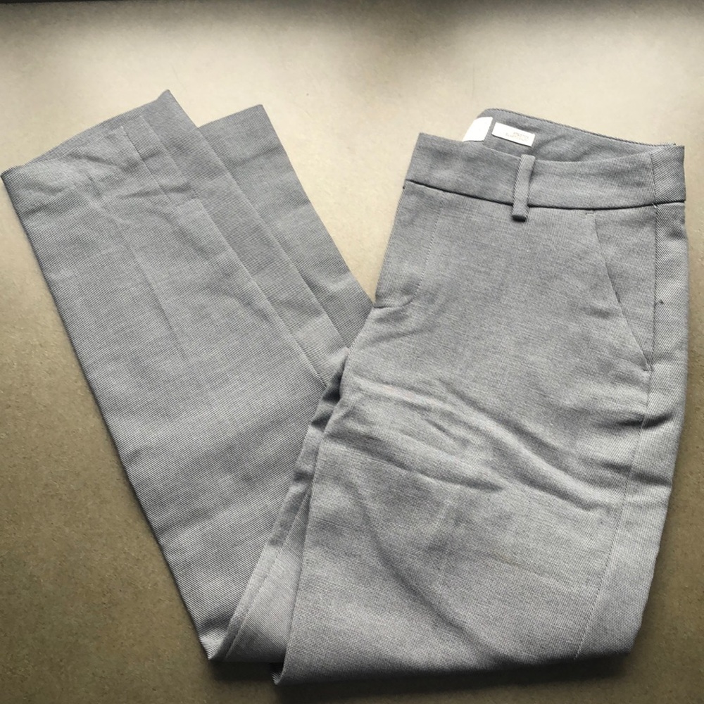 Cute grey ankle work pants